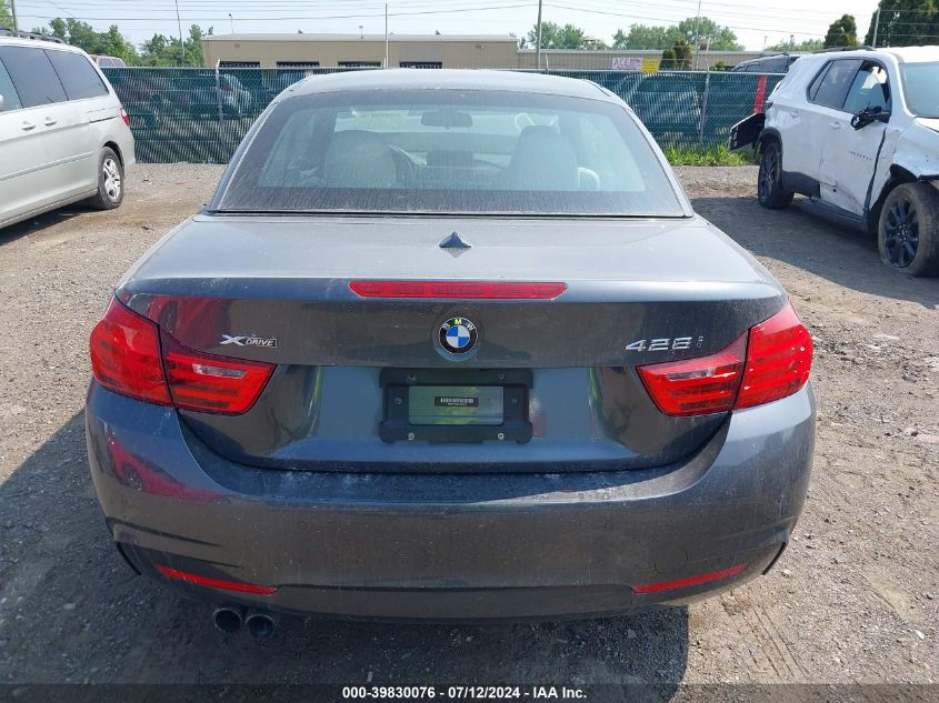 2016 BMW 428I xDrive VIN: WBA3T1C55GP822227 Lot: 39830076