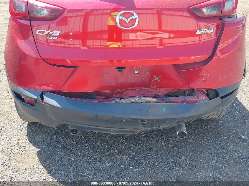 2018 Mazda Cx-3 Sport VIN: JM1DKFB70J0318016 Lot: 39830085