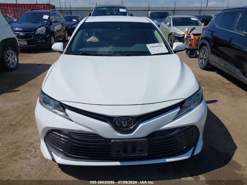 2019 Toyota Camry Le VIN: 4T1B11HK6KU729290 Lot: 39830095