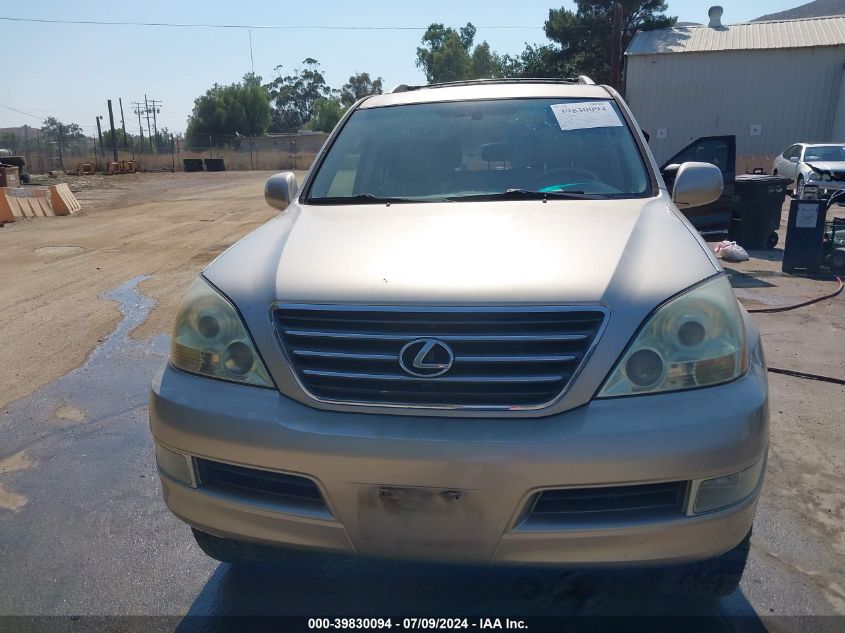 2005 Lexus Gx 470 VIN: JTJBT20X850077017 Lot: 39830094