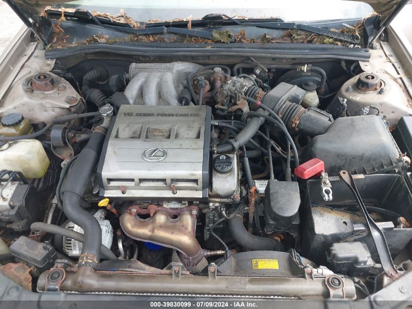 1998 Lexus Es 300 VIN: JT8BF28G3W5044637 Lot: 39830099