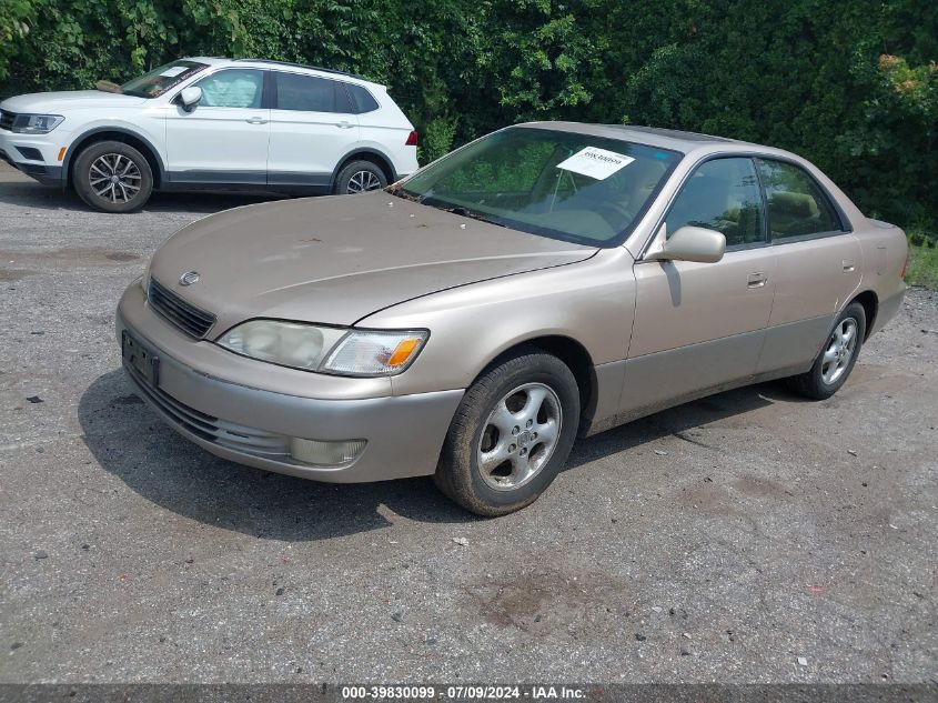 JT8BF28G3W5044637 | 1998 LEXUS ES 300