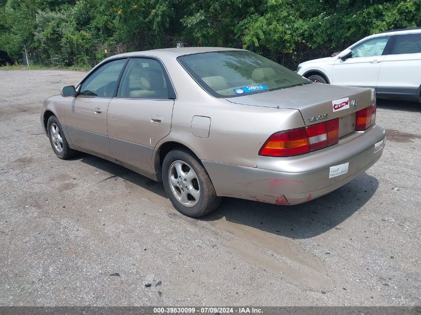 JT8BF28G3W5044637 | 1998 LEXUS ES 300