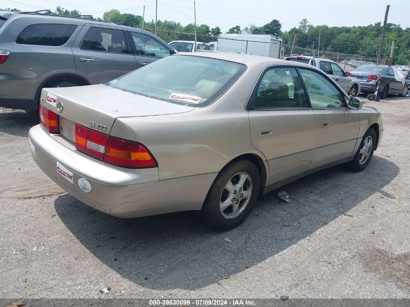 JT8BF28G3W5044637 | 1998 LEXUS ES 300