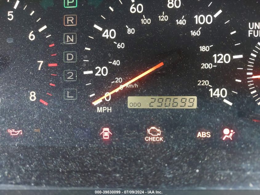 1998 Lexus Es 300 VIN: JT8BF28G3W5044637 Lot: 39830099