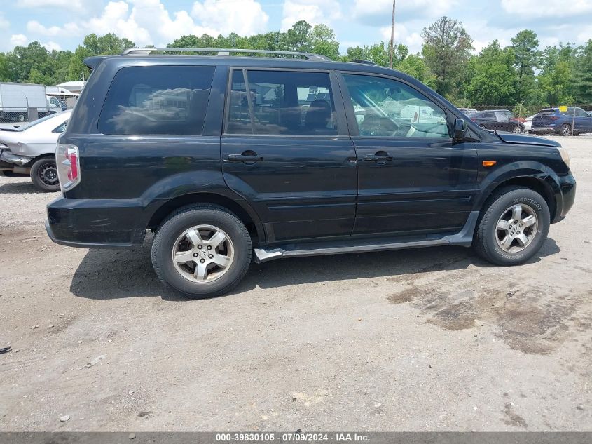 2007 Honda Pilot Ex-L VIN: 5FNYF28527B004723 Lot: 39830105