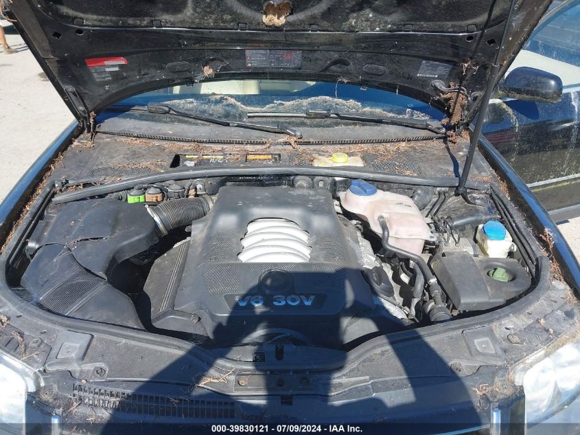 2002 Volkswagen Passat Glx VIN: WVWWH63B72E089025 Lot: 39830121