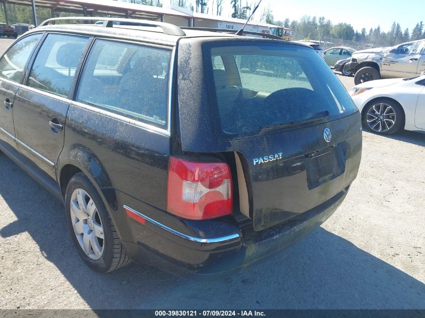 2002 Volkswagen Passat Glx VIN: WVWWH63B72E089025 Lot: 39830121