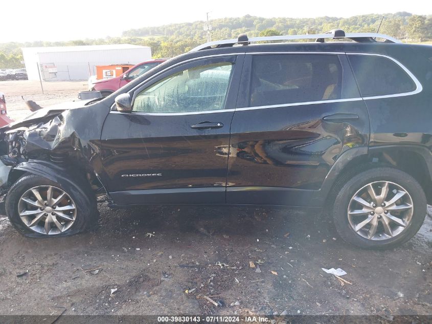 2018 Jeep Cherokee Limited 4X4 VIN: 1C4PJMDX5JD555272 Lot: 39830143