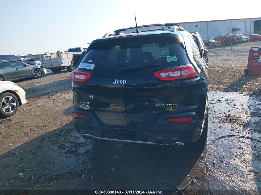 2018 Jeep Cherokee Limited 4X4 VIN: 1C4PJMDX5JD555272 Lot: 39830143