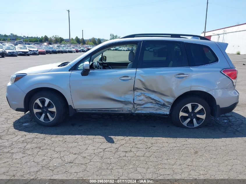 2018 Subaru Forester 2.5I Limited VIN: JF2SJARCXJH567264 Lot: 39830152