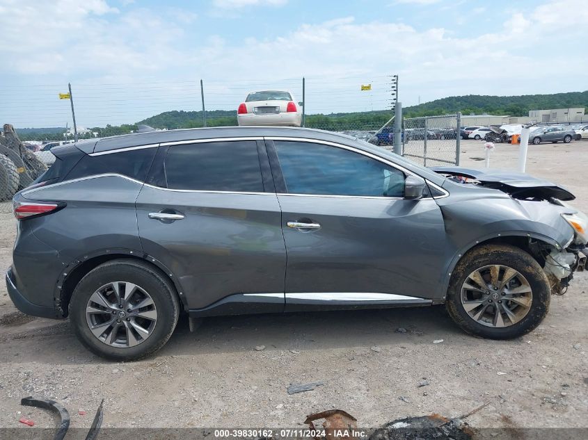 2017 Nissan Murano S VIN: 5N1AZ2MG6HN130226 Lot: 39830162