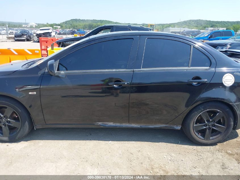 2008 Mitsubishi Lancer De/Es VIN: JA3AU26UX8U006812 Lot: 39830170