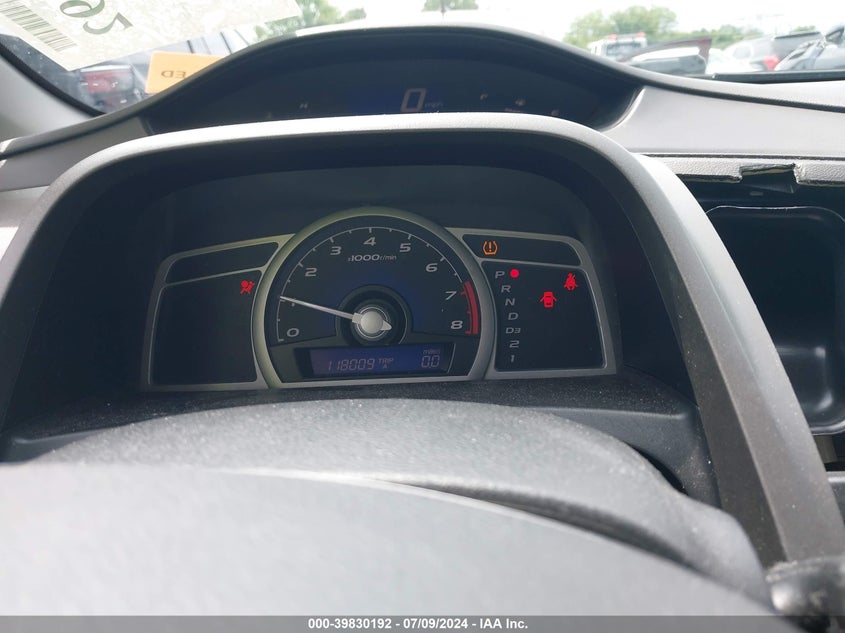 2008 Honda Civic Ex VIN: 2HGFG12858H574522 Lot: 39830192