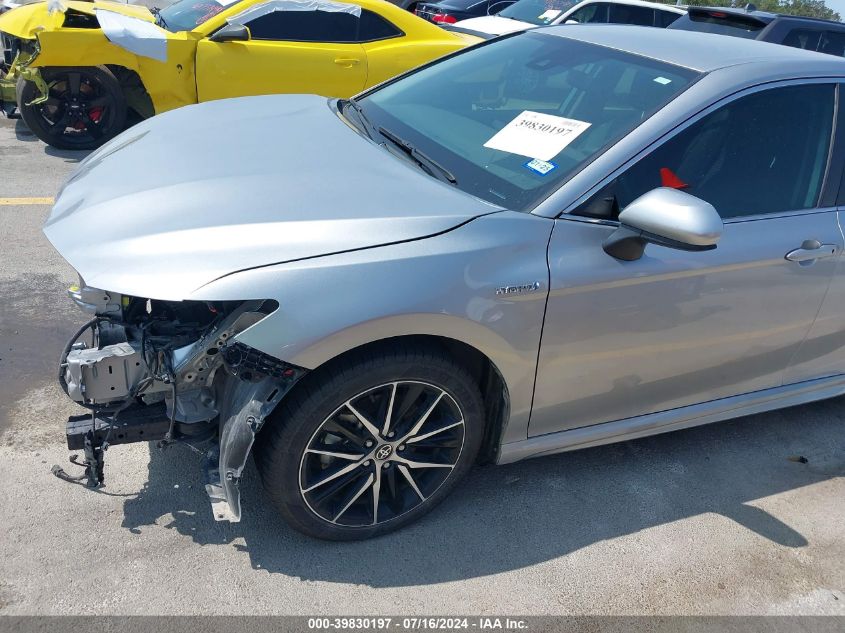 2021 TOYOTA CAMRY SE HYBRID - 4T1G31AK4MU552865