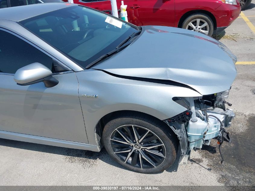 2021 TOYOTA CAMRY SE HYBRID - 4T1G31AK4MU552865
