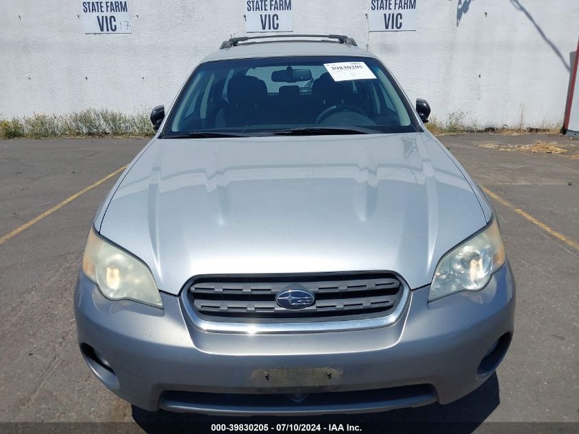 2006 Subaru Outback 2.5I VIN: 4S4BP61C367361590 Lot: 39830205