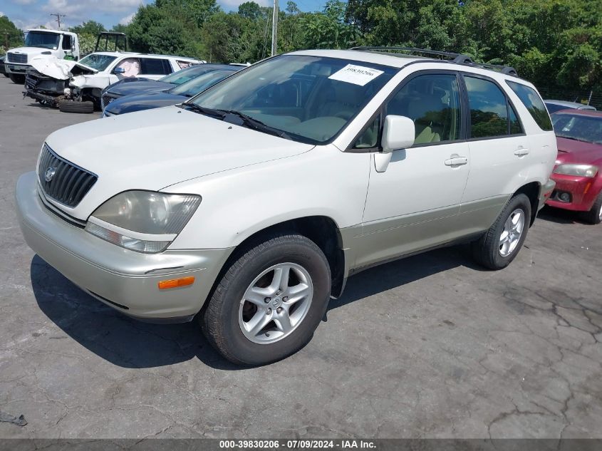 2000 Lexus Rx 300 VIN: JT6GF10U1Y0073239 Lot: 39830206