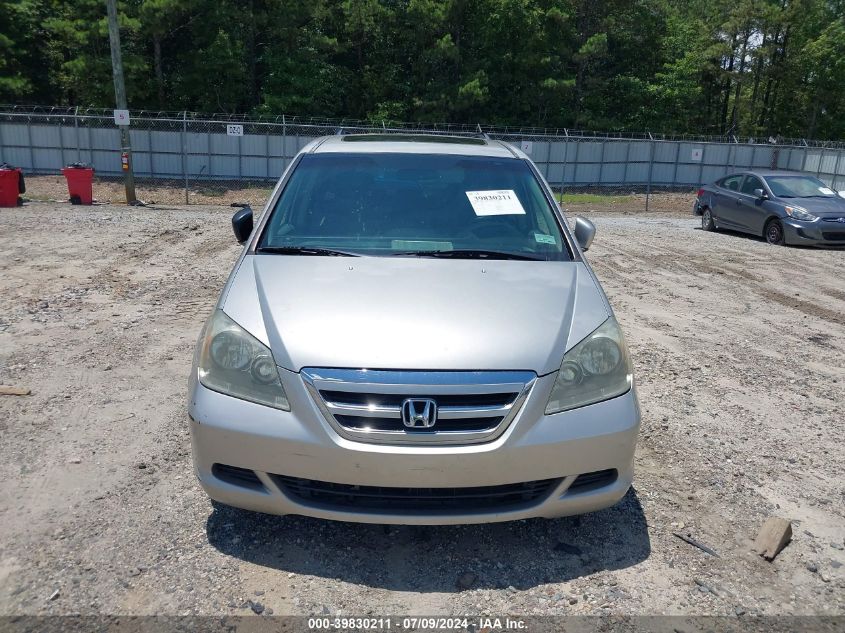 2005 Honda Odyssey Ex-L VIN: 5FNRL38635B414715 Lot: 39830211