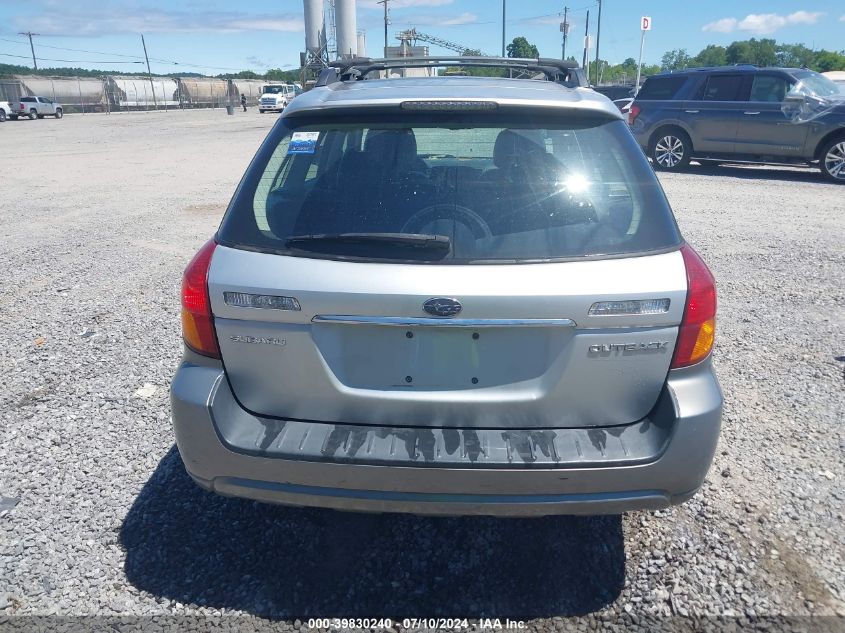 2007 Subaru Outback 2.5I Limited VIN: 4S4BP62C377329707 Lot: 39830240