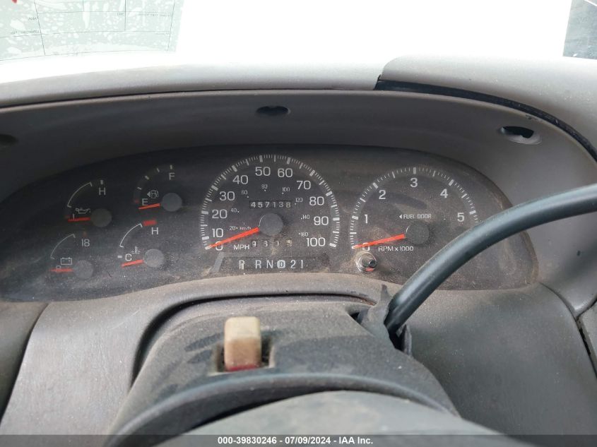 1998 Ford F-150 Lariat/Standard/Xl/Xlt VIN: 1FTZX1768WNA26831 Lot: 39830246