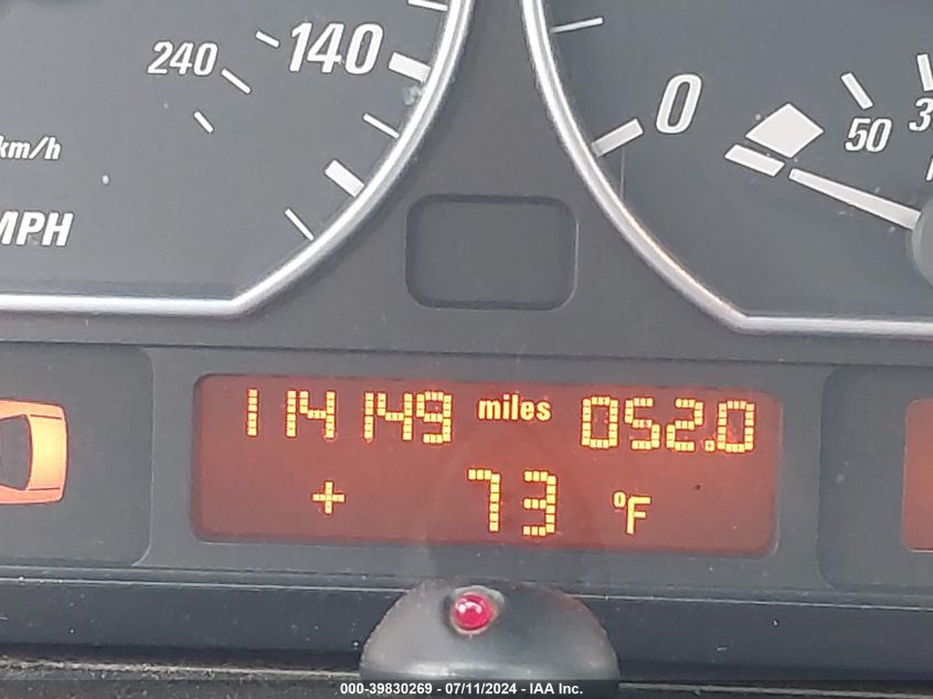 2003 BMW 330Ci VIN: WBABS53403JU97819 Lot: 39830269