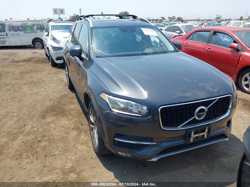 YV4A22PKXG1016497 2016 Volvo Xc90 T6 Momentum