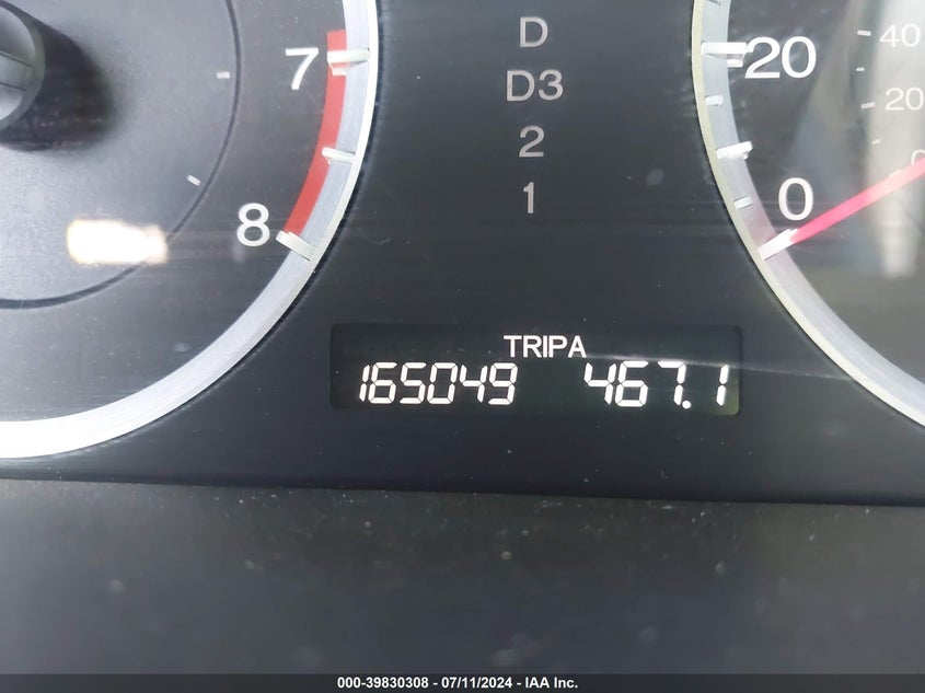 2009 Honda Accord 2.4 Lx VIN: 1HGCP26369A066664 Lot: 39830308