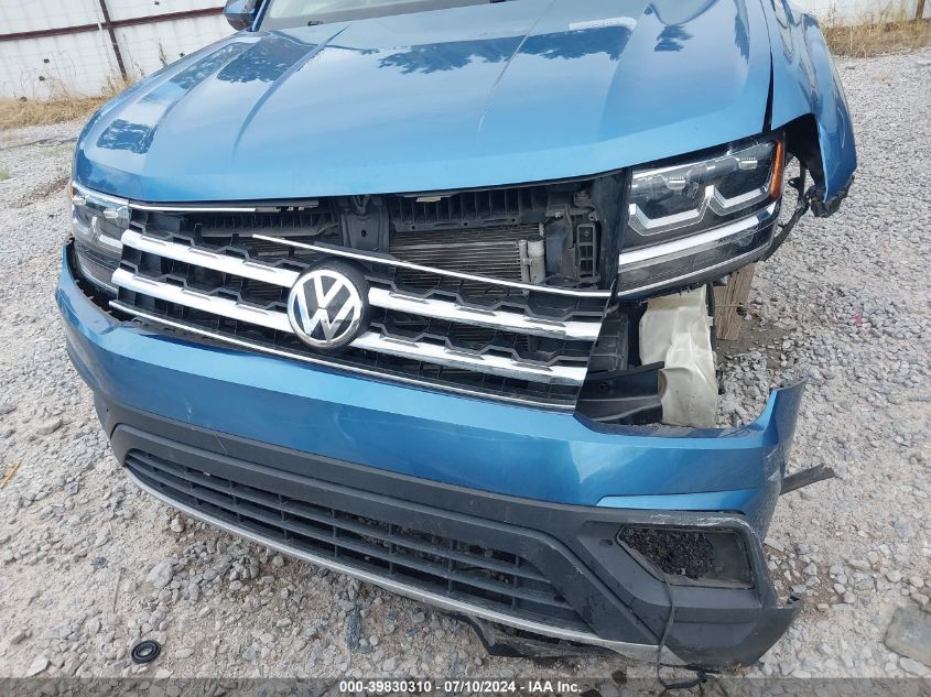 2019 Volkswagen Atlas 3.6L V6 Se W/Technology VIN: 1V2WR2CA2KC536786 Lot: 39830310