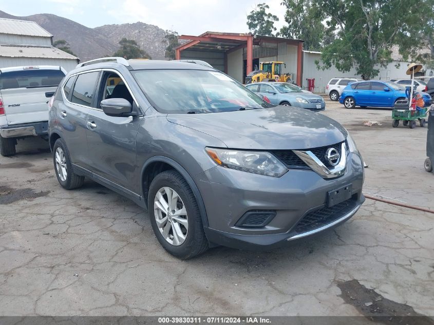 2015 Nissan Rogue Sv VIN: 5N1AT2ML0FC879787 Lot: 39830311