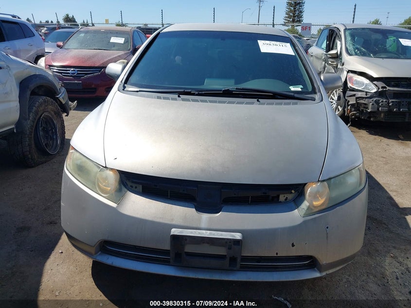 2007 Honda Civic Lx VIN: 1HGFA16557L070944 Lot: 39830315