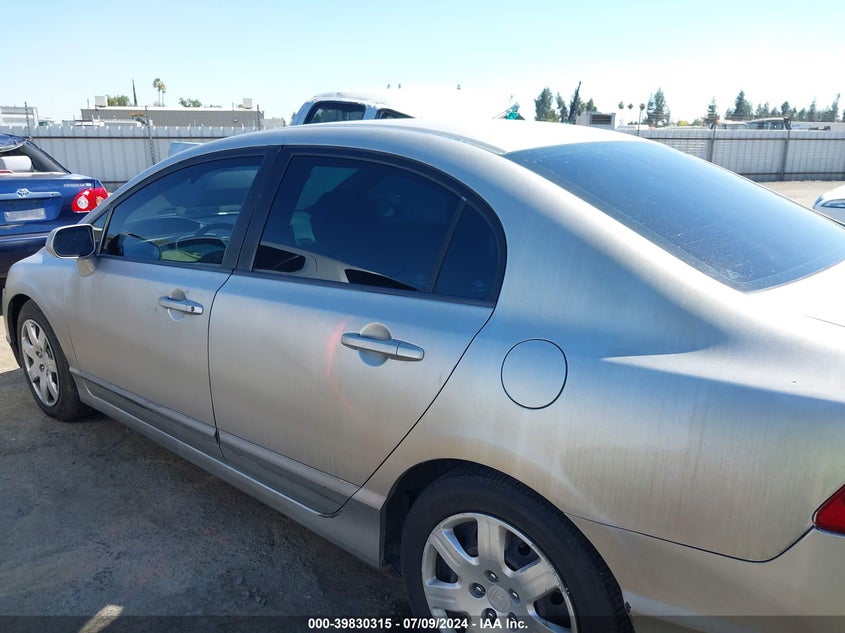 2007 Honda Civic Lx VIN: 1HGFA16557L070944 Lot: 39830315