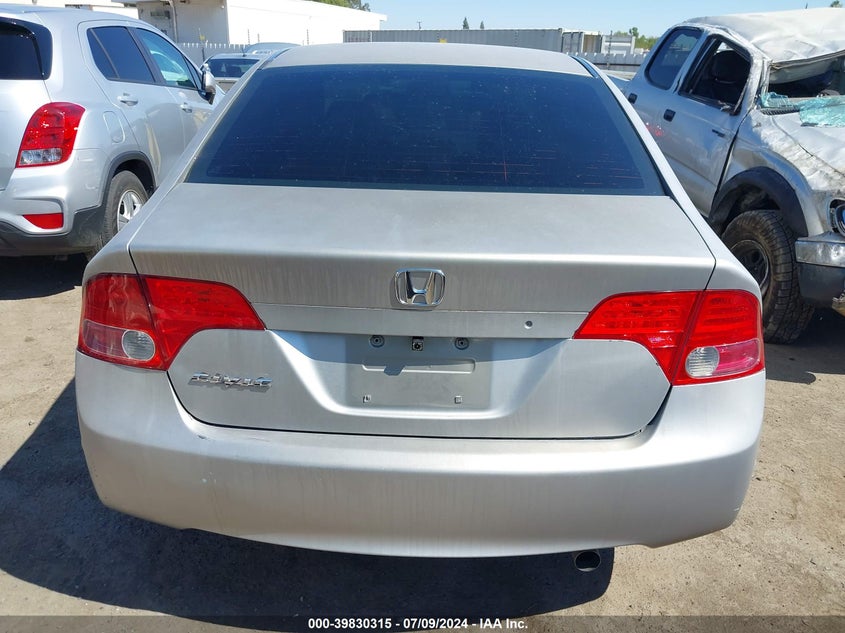 2007 Honda Civic Lx VIN: 1HGFA16557L070944 Lot: 39830315