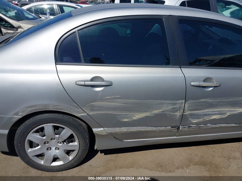 2007 Honda Civic Lx VIN: 1HGFA16557L070944 Lot: 39830315