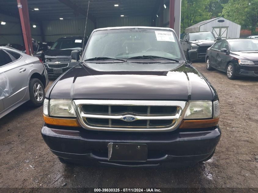 1999 Ford Ranger Xl/Xlt VIN: 1FTYR14V4XTA39574 Lot: 39830325