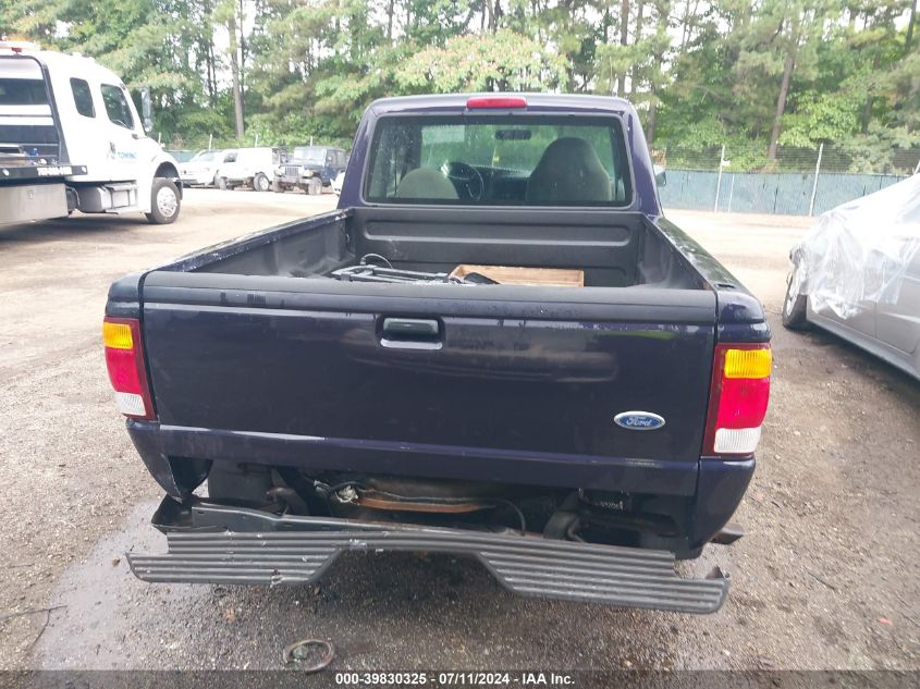 1999 Ford Ranger Xl/Xlt VIN: 1FTYR14V4XTA39574 Lot: 39830325