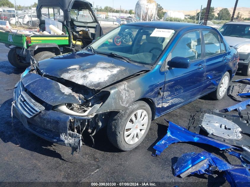 2006 Mitsubishi Lancer Es/Se VIN: JA3AJ26E76U021993 Lot: 39830330