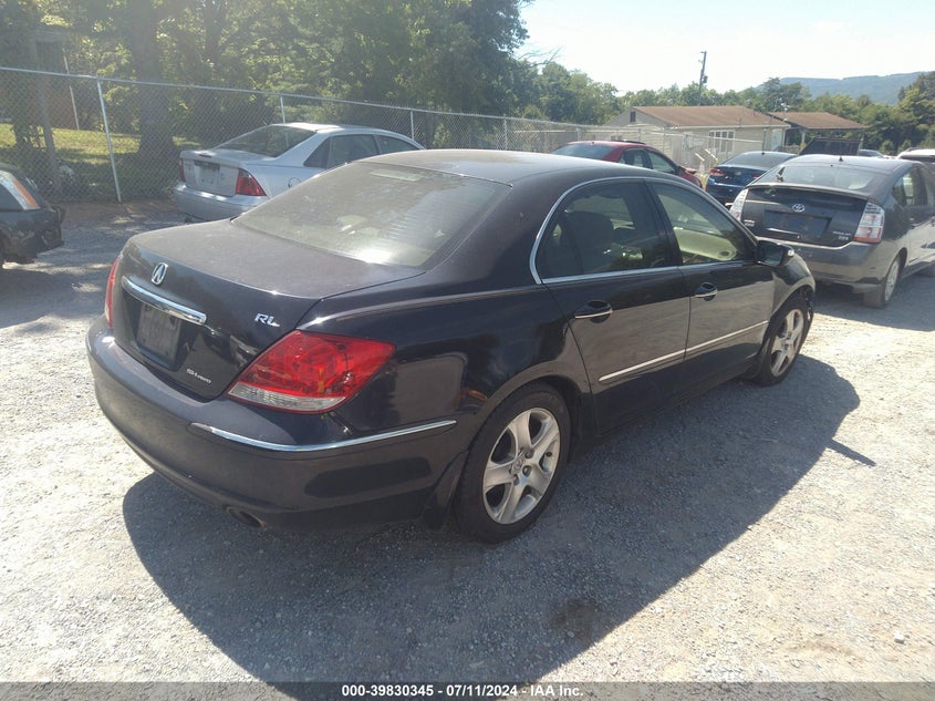 2008 Acura Rl 3.5 VIN: JH4KB166X8C000407 Lot: 39830345