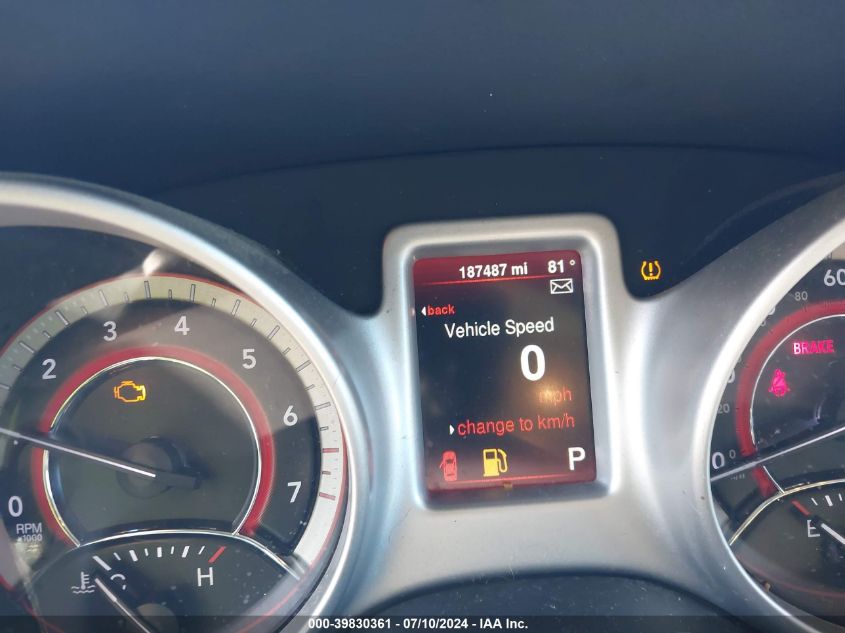 2015 Dodge Journey Sxt VIN: 3C4PDCBG8FT686282 Lot: 39830361