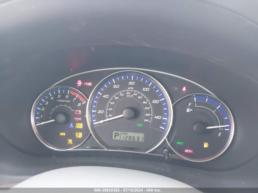 2010 Subaru Forester 2.5X VIN: JF2SH6BC7AH793930 Lot: 39830363