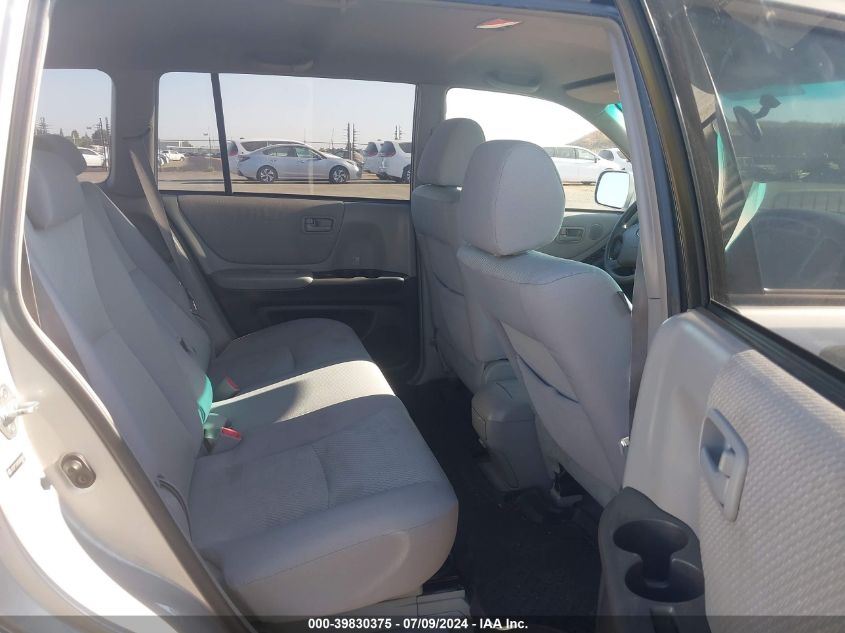 2005 Toyota Highlander V6 VIN: JTEDP21AX50068647 Lot: 39830375