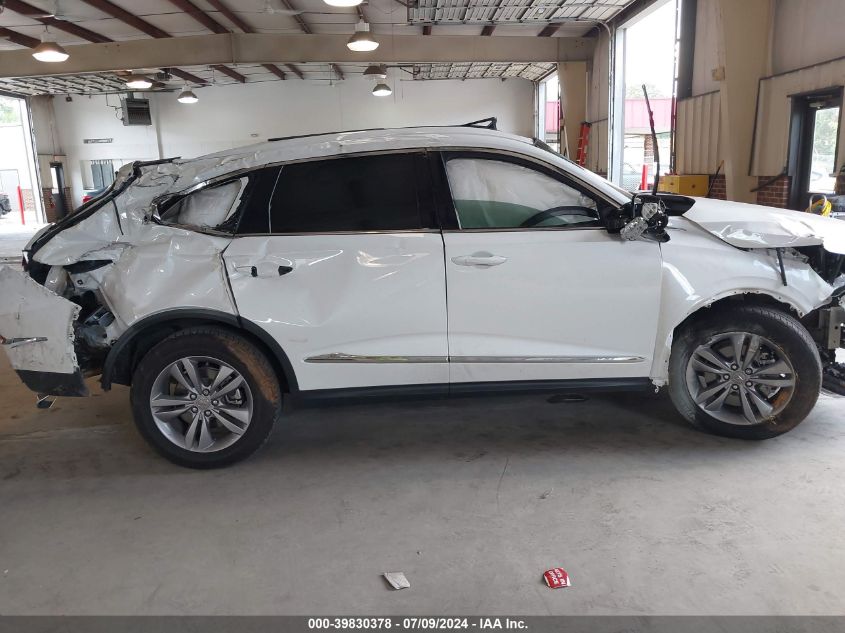 2022 Acura Mdx Standard VIN: 5J8YE1H34NL007467 Lot: 39830378