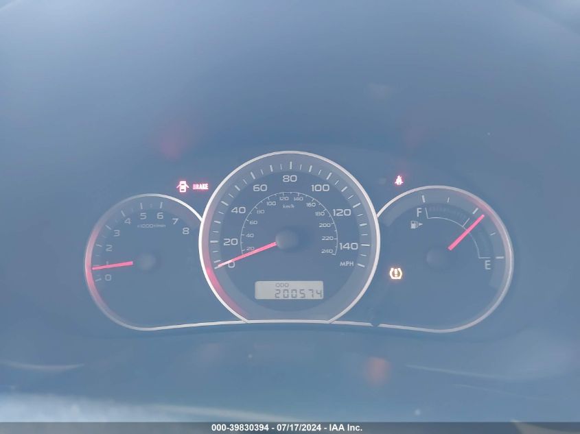 2009 Subaru Impreza 2.5I VIN: JF1GE61689G509771 Lot: 39830394