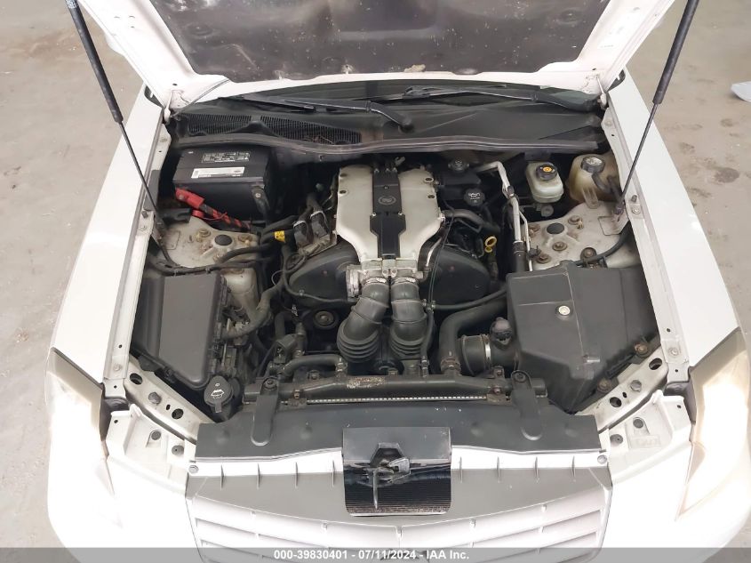 2003 Cadillac Cts Standard VIN: 1G6DM57NX30136938 Lot: 39830401