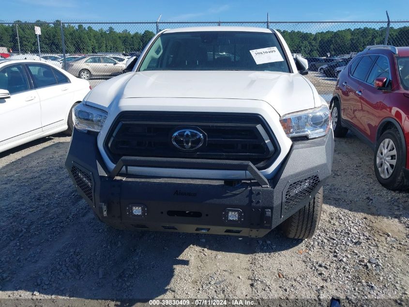 2020 Toyota Tacoma Sr VIN: 5TFAX5GN7LX186727 Lot: 39830409