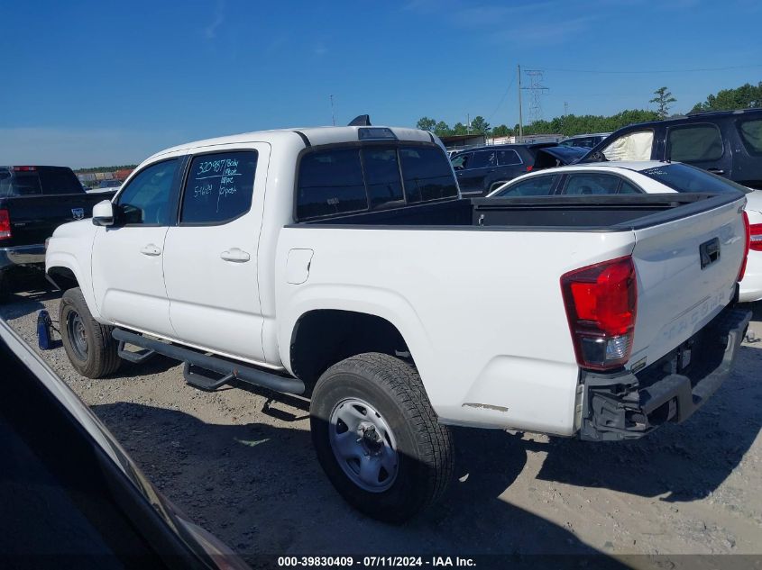 2020 Toyota Tacoma Sr VIN: 5TFAX5GN7LX186727 Lot: 39830409