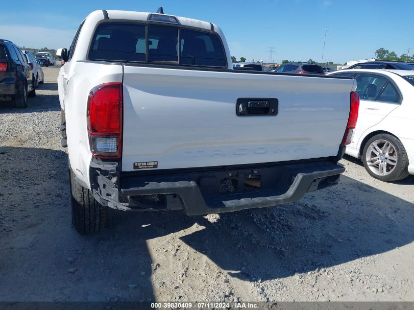 2020 Toyota Tacoma Sr VIN: 5TFAX5GN7LX186727 Lot: 39830409