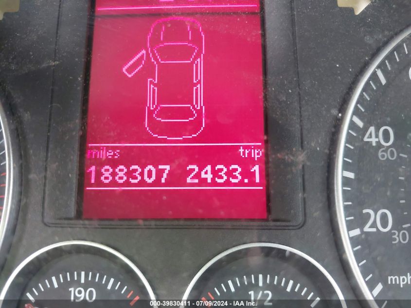 2008 Volkswagen Eos Komfort/Turbo VIN: WVWBA71F58V035018 Lot: 39830411