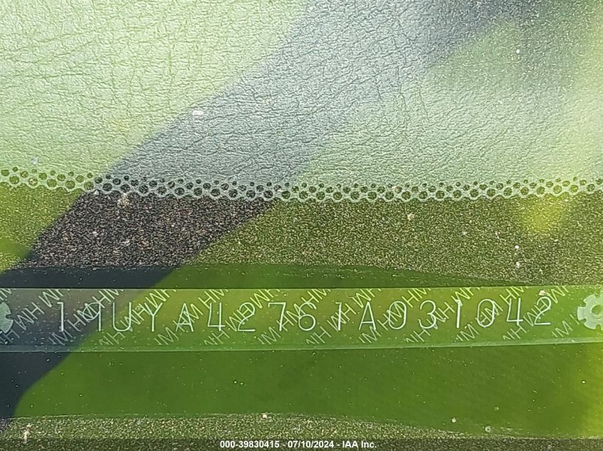 2001 Acura Cl Type-S VIN: 19UYA42761A031042 Lot: 39830415