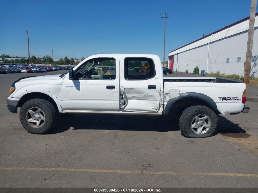 2002 Toyota Tacoma Base V6 VIN: 5TEHN72NX2Z123037 Lot: 39830426